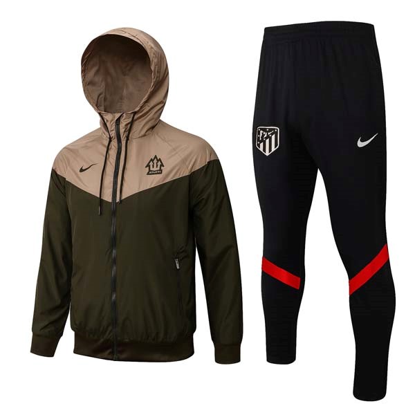 Windjacke Atletico Madrid Komplett Set 2022-23